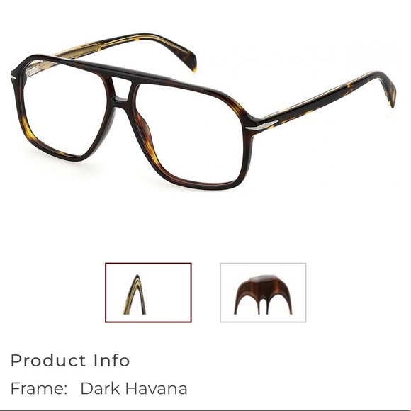 David Beckham Prescription Eyeglasses - Picture 3 of 8